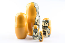 Load image into Gallery viewer, Beige Matryoshka Bear