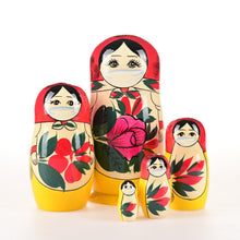 Load image into Gallery viewer, Traditional Nesting Doll With Face Mask