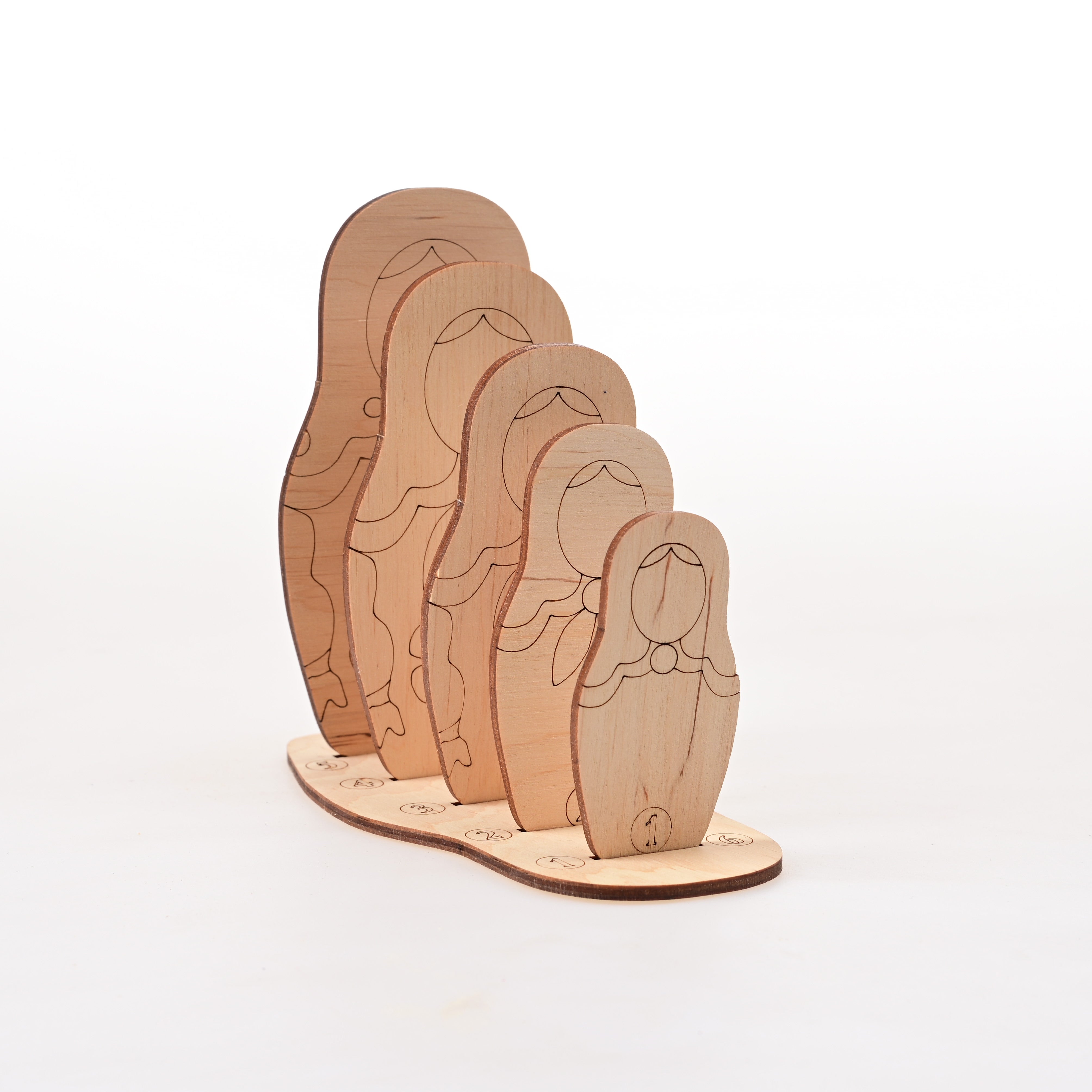 Flat Matryoshka Dolls – Samarsdolls