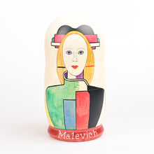 Load image into Gallery viewer, Kazimir Malevich nesting dolls